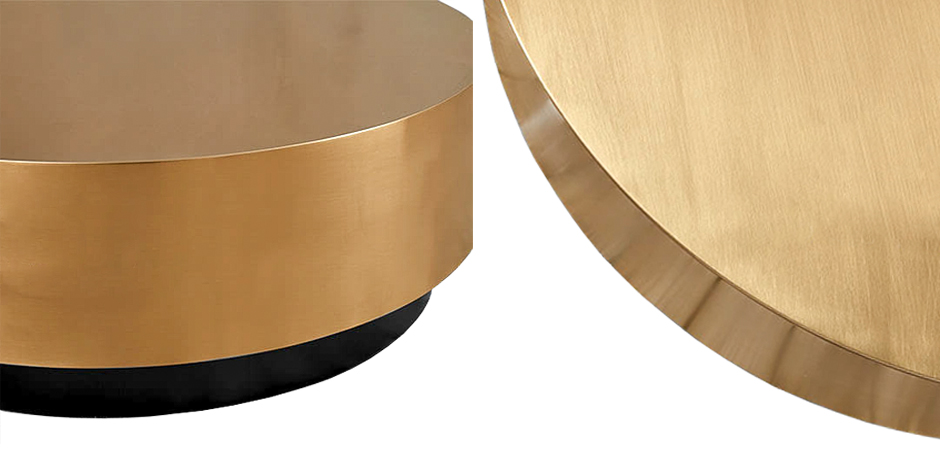 Кофейный столик Gold Washer Coffee Table Кофейный столик Gold Washer Coffee Table - Loft-Concept в Орле