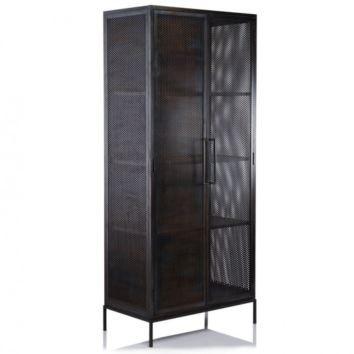 Шкаф Industrial Loft Dark Metal Tali Cabinet Черный Шкаф Industrial Loft Dark Metal Tali Cabinet Черный в Орле | Loft Concept