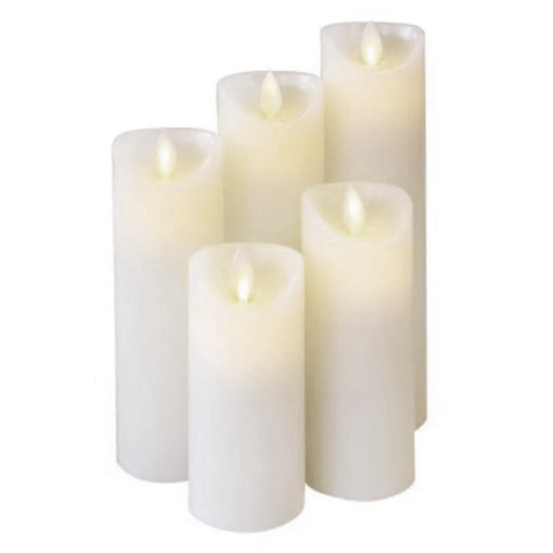 Набор свечей Five LED Candles Белый Набор свечей Five LED Candles Белый в Орле | Loft Concept