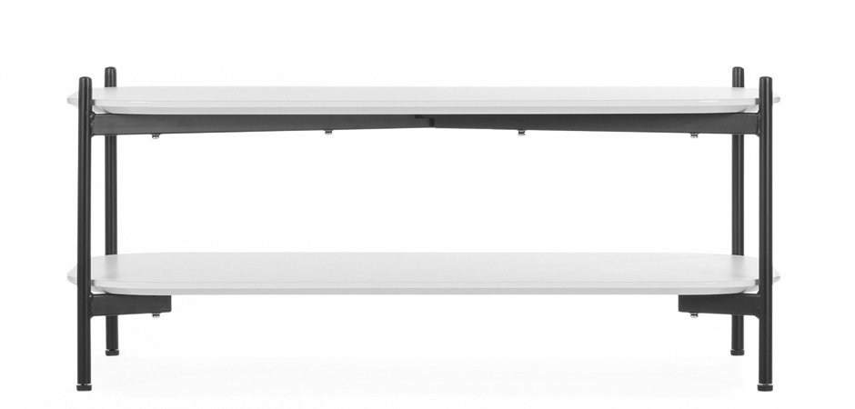 Кофейный стол two shelves WHITE Кофейный стол two shelves WHITE - Loft-Concept в Орле