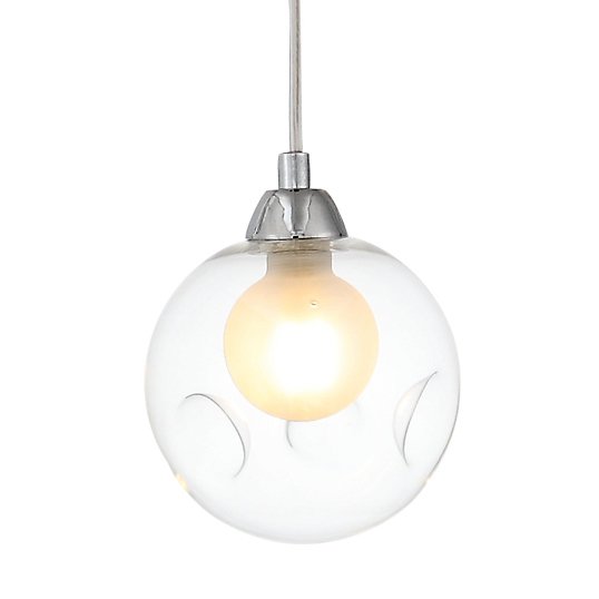 Светильник Bocci 28.1 Single Pendant Хром Прозрачный (Transparent) Светильник Bocci 28.1 Single Pendant Хром Прозрачный (Transparent) в Орле | Loft Concept