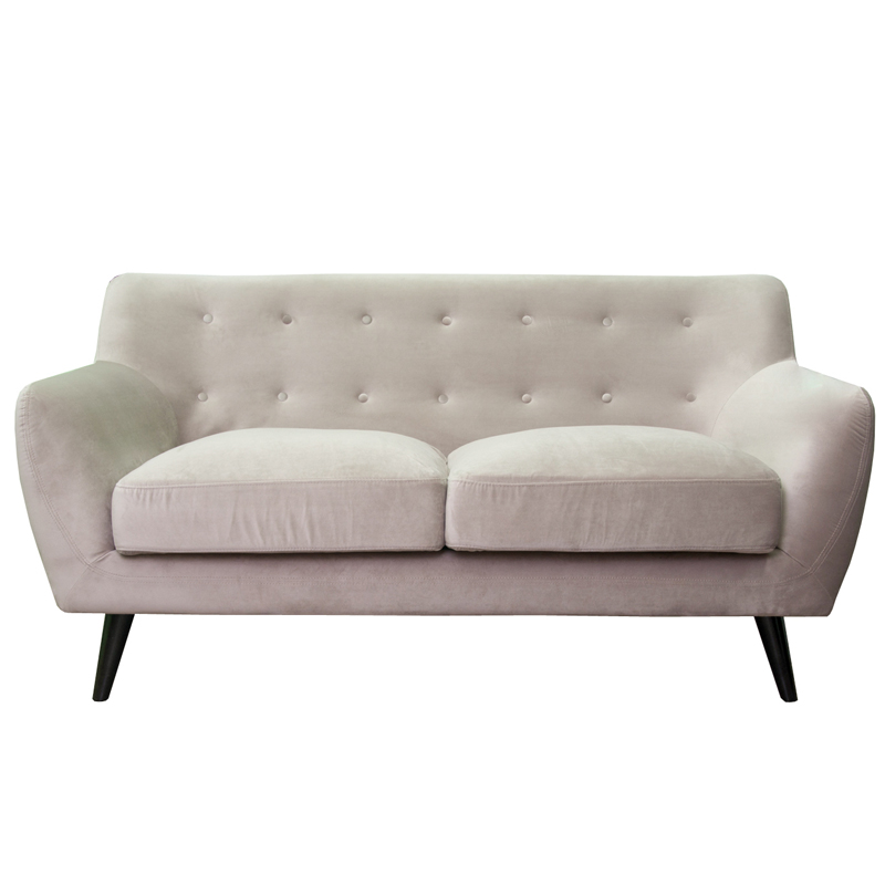 Диван Amantea Sofa beige velour Бежевый Диван Amantea Sofa beige velour Бежевый в Орле | Loft Concept