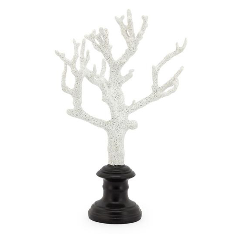 Статуэтка White Coral 37 Белый Черный Статуэтка White Coral 37 Белый Черный в Орле | Loft Concept