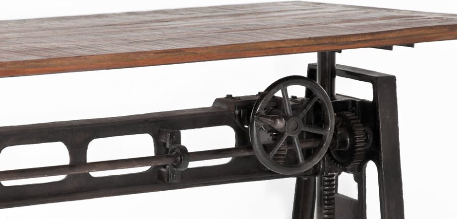 Стол GARIBALDI Dining Table Industrial Стол GARIBALDI Dining Table Industrial - Loft-Concept в Орле