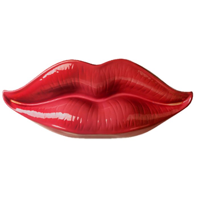 Настенный декор LIPS wall accessory RED Красный Настенный декор LIPS wall accessory RED Красный в Орле | Loft Concept