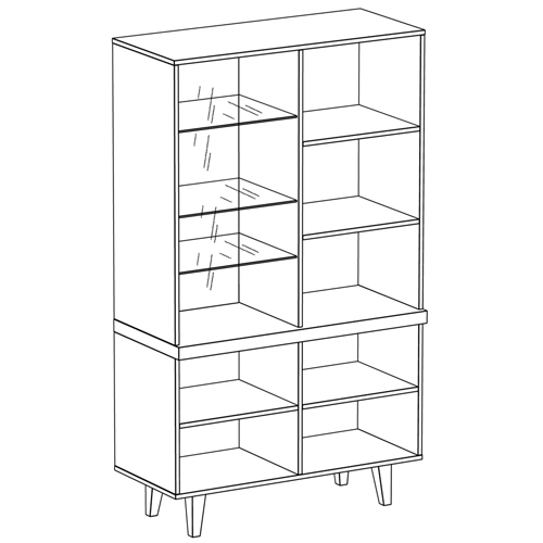 Шкаф-буфет Arden Mirror Cupboard Шкаф-буфет Arden Mirror Cupboard в Орле