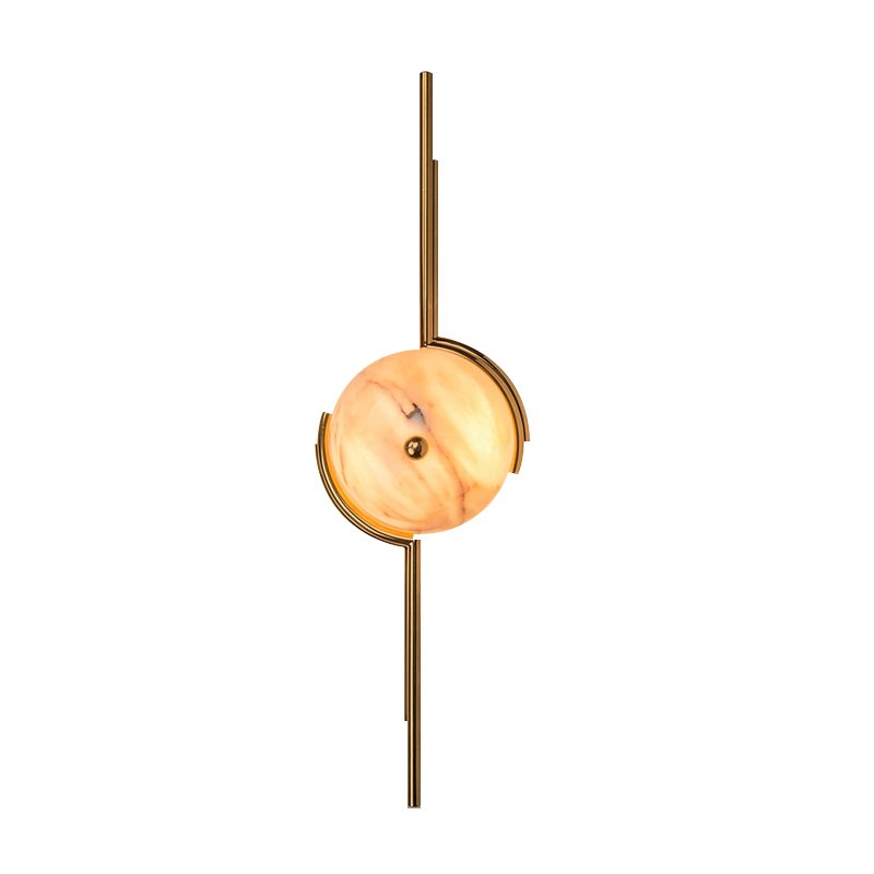 Бра Chelsom Limited Wall Lamp Marble Латунь Бра Chelsom Limited Wall Lamp Marble Латунь в Орле | Loft Concept
