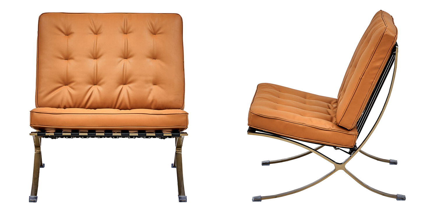 Кресло Barcelona Caramel Chair - фото