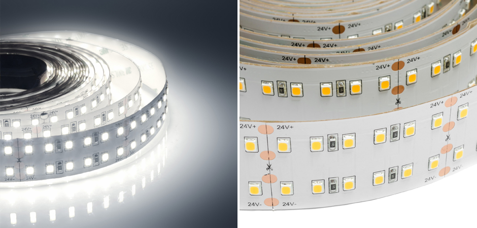 Светодиодная лента 38W/m 240 диодов/2м 2835SMD дневной белый 5M Светодиодная лента 38W/m 240 диодов/2м 2835SMD дневной белый 5M - Loft-Concept в Орле