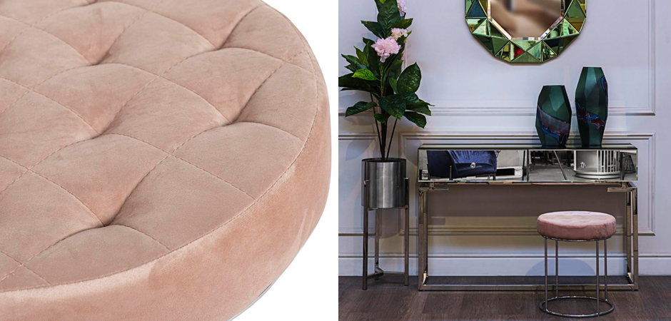 Пуф Rhombus Velours Pink Пуф Rhombus Velours Pink - Loft-Concept в Орле