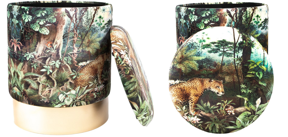 Пуф PUF Jungle Print lynx Пуф PUF Jungle Print lynx - Loft-Concept в Орле