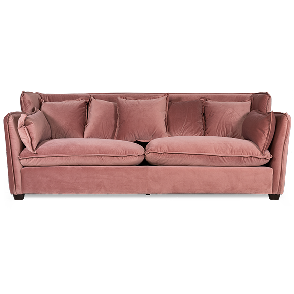 Диван Velwish rose Розовый пастельный Диван Velwish rose Розовый пастельный в Орле | Loft Concept