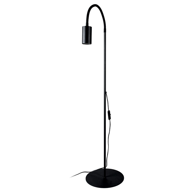 Торшер Noor Trumpet Floor Lamp black Черный Торшер Noor Trumpet Floor Lamp black Черный в Орле | Loft Concept
