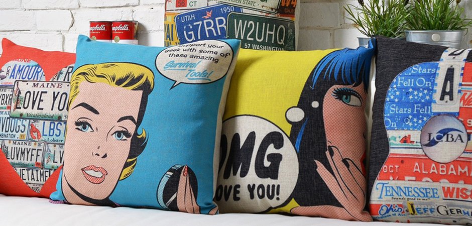 Декоративная подушка "i love you" Декоративная подушка "i love you" - Loft-Concept в Орле