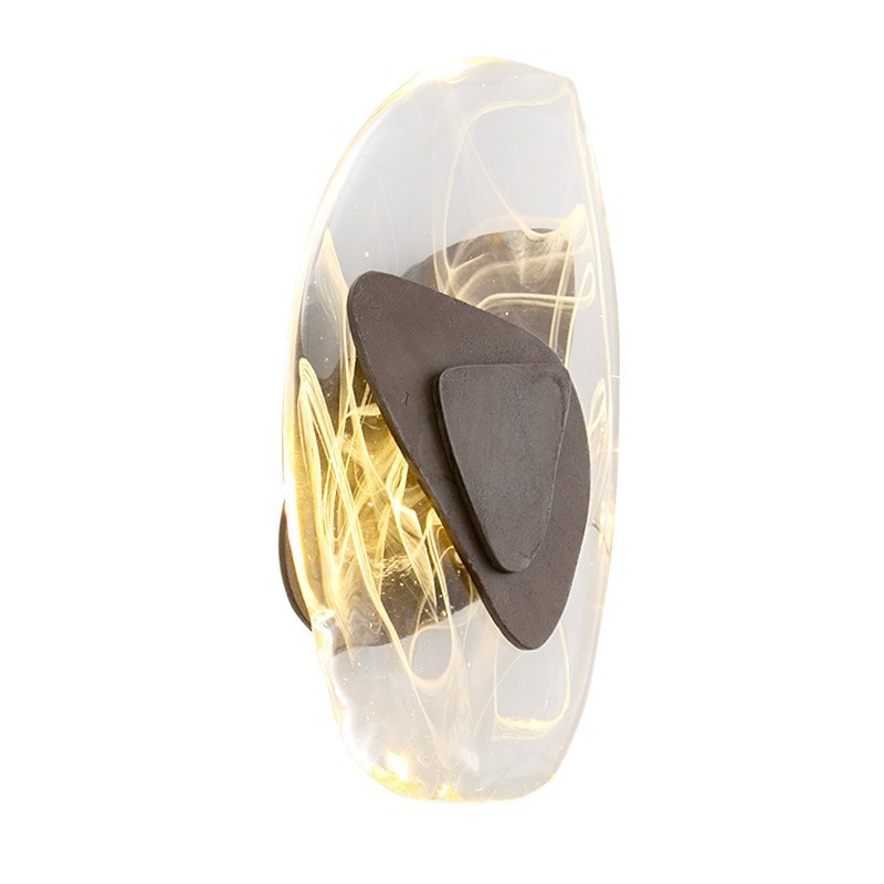 Бра Transparent Pebbles Sconces Темная бронза Прозрачный Бра Transparent Pebbles Sconces Темная бронза Прозрачный в Орле | Loft Concept
