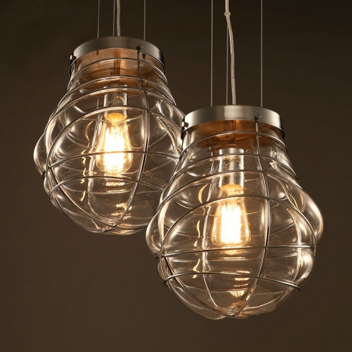 Подвесной светильник Steampunk Glass Shape Подвесной светильник Steampunk Glass Shape в Орле | Loft Concept