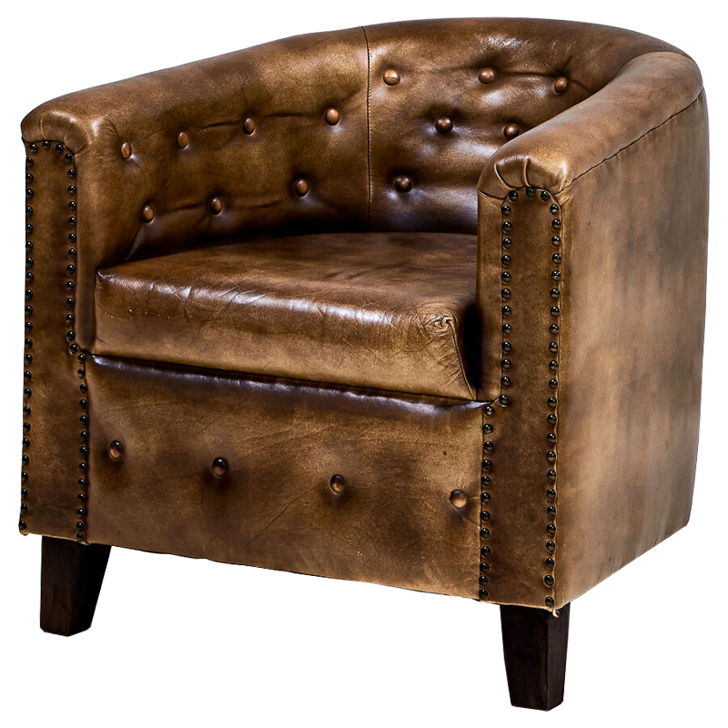 Кресло Grantham Chair Коричневый винтаж Кресло Grantham Chair Коричневый винтаж в Орле | Loft Concept