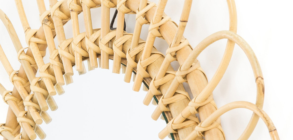 Зеркало Mirror Rattan Flower I Зеркало Mirror Rattan Flower I - Loft-Concept в Орле