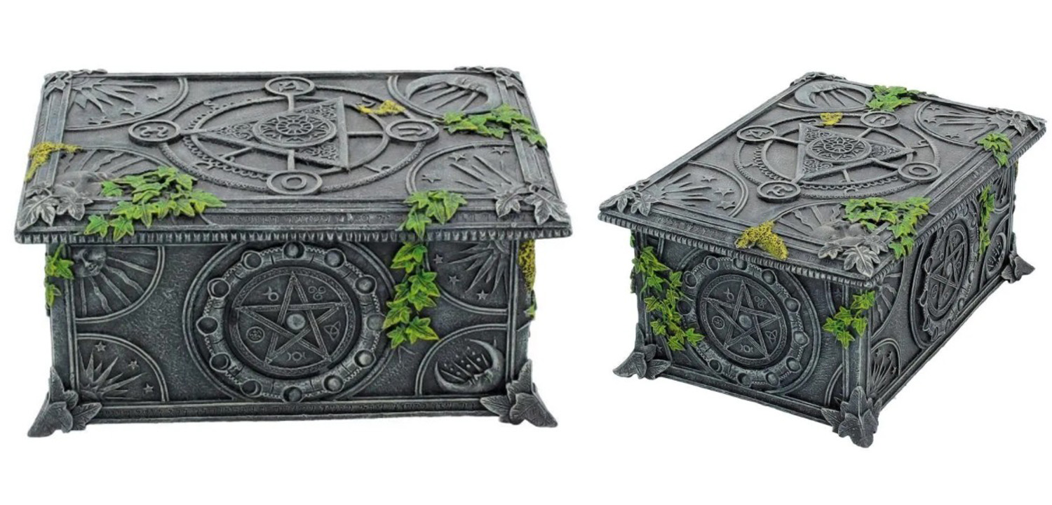 Шкатулка Wiccan Pentagram - фото
