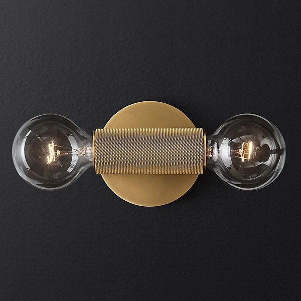 Бра RH Utilitaire Inline Sconce Brass Латунь Бра RH Utilitaire Inline Sconce Brass Латунь в Орле | Loft Concept