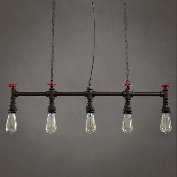 Подвесной светильник Loft Red Water Tap Pendant 5 Черный Подвесной светильник Loft Red Water Tap Pendant 5 Черный в Орле | Loft Concept