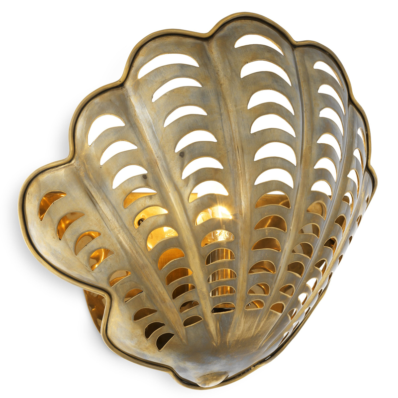 Бра Eichholtz Wall Lamp Larabee Винтажная латунь Бра Eichholtz Wall Lamp Larabee Винтажная латунь в Орле | Loft Concept