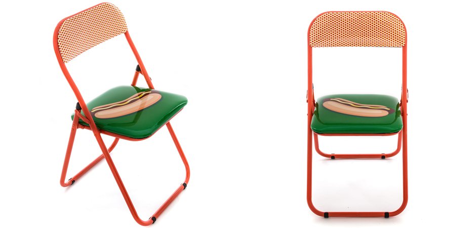 Стул Seletti Folding Chair Hot Dog Стул Seletti Folding Chair Hot Dog - Loft-Concept в Орле
