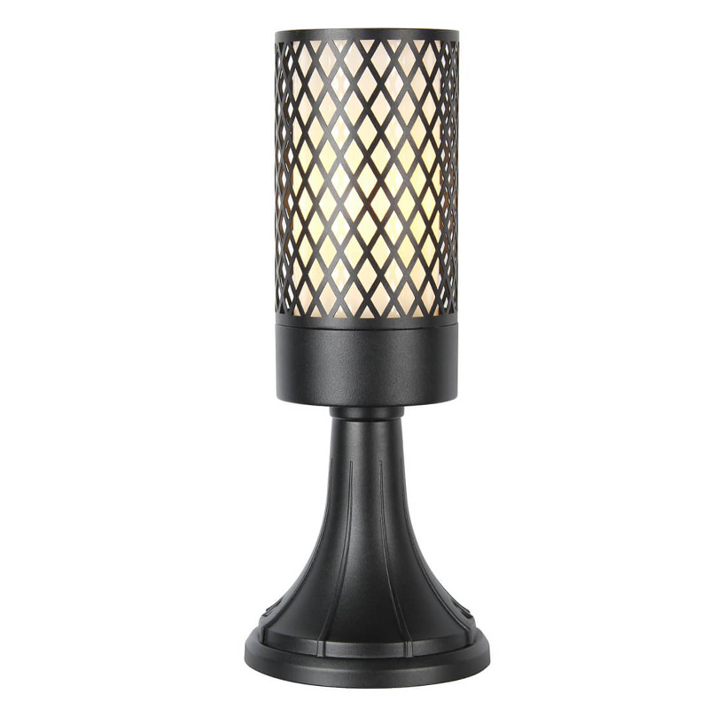 Уличный светильник Holger Street Lamp A Черный Белое матовое стекло Уличный светильник Holger Street Lamp A Черный Белое матовое стекло в Орле | Loft Concept