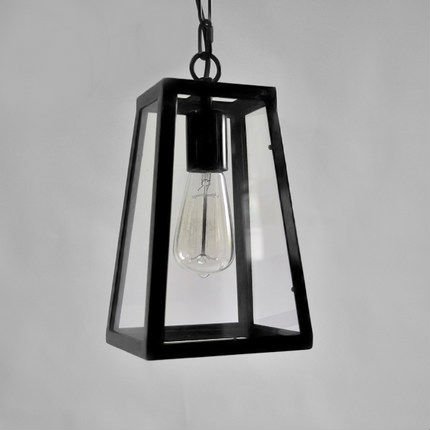 Подвесной светильник Loft Industrial Ortogonal pendant Black Черный Подвесной светильник Loft Industrial Ortogonal pendant Black Черный в Орле | Loft Concept