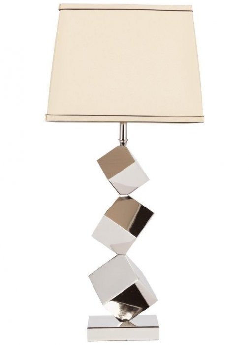 Настольная лампа Cubus Table Lamp Серебряный Настольная лампа Cubus Table Lamp Серебряный в Орле | Loft Concept