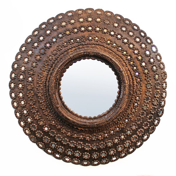 Зеркало Peacock Mirrors circle Restoration Hardware Акация Зеркало Peacock Mirrors circle Restoration Hardware Акация в Орле | Loft Concept