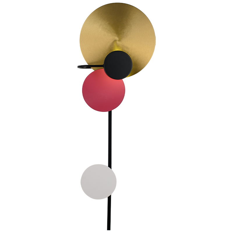 Бра PLANET LAMP METTE SCHELDE red Золотой Красный Черный Белый Бра PLANET LAMP METTE SCHELDE red Золотой Красный Черный Белый в Орле | Loft Concept