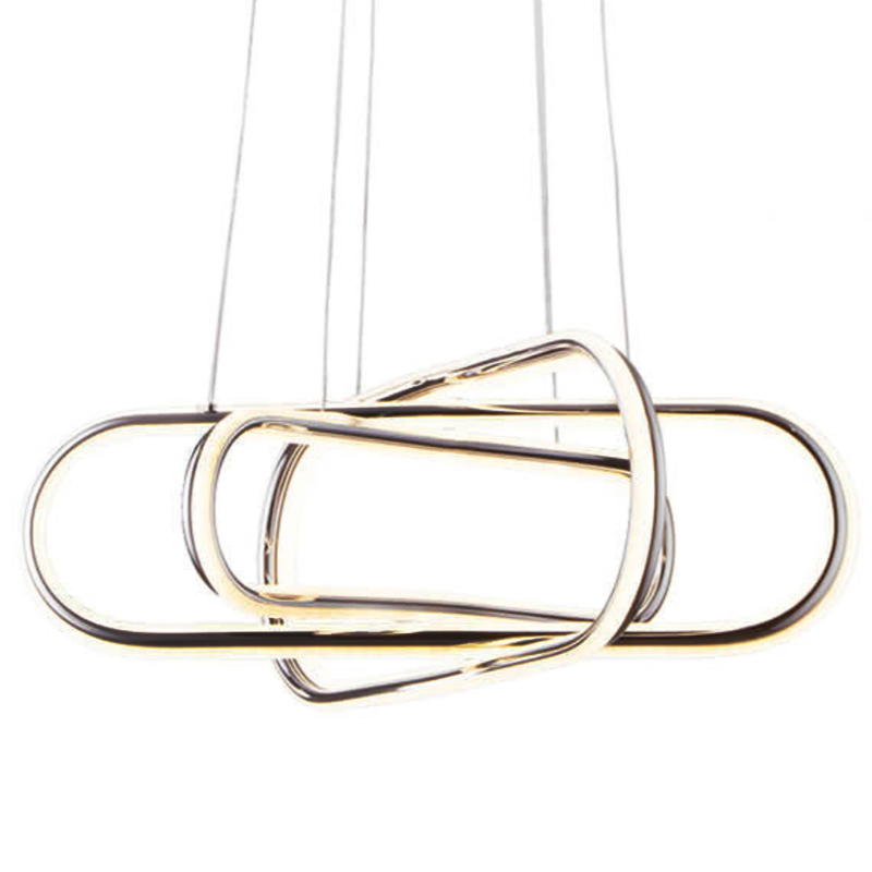 Люстра Joint Ovao Silver Chandelier Хром Люстра Joint Ovao Silver Chandelier Хром в Орле | Loft Concept