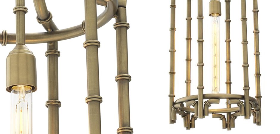 Люстра Eichholtz Lantern Vasco Brass - Loft-Concept в Орле