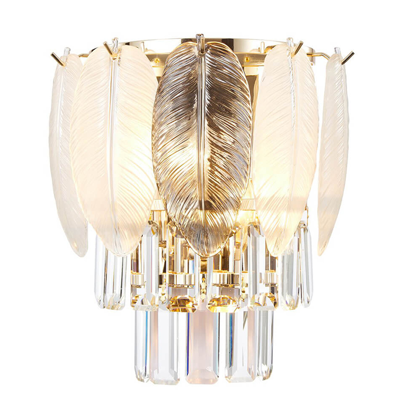 Бра Crystal in Petals Wall Lamp Глянцевое золото Бра Crystal in Petals Wall Lamp Глянцевое золото в Орле | Loft Concept