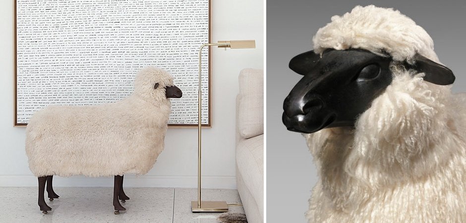 Пуф FRANCOIS-XAVIER LALANNE Moutons de laine Пуф FRANCOIS-XAVIER LALANNE Moutons de laine - Loft-Concept в Орле