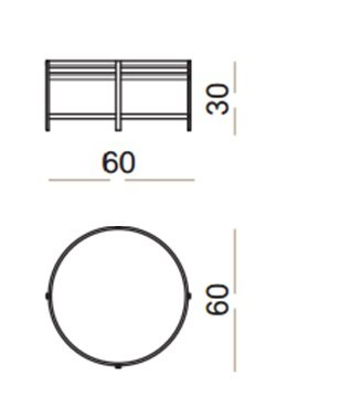 Столик Ula Low table ULA001 Столик Ula Low table ULA001 в Орле