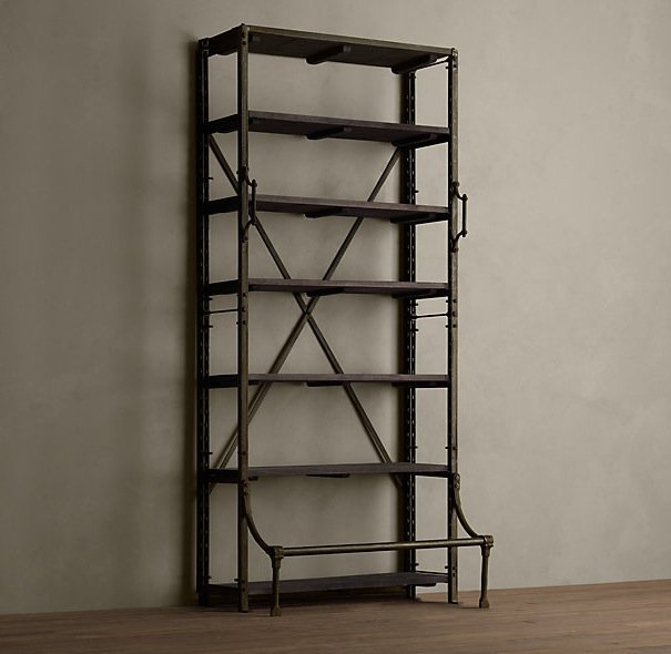 Стеллаж Vintage Iron Stella 2  в Орле | Loft Concept 