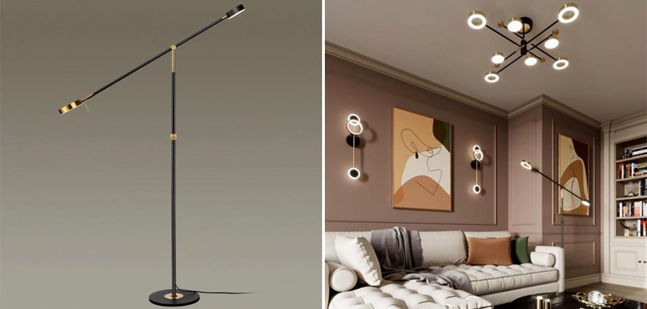 Торшер с регулировкой Bendik Lighting Торшер с регулировкой Bendik Lighting - Loft-Concept в Орле