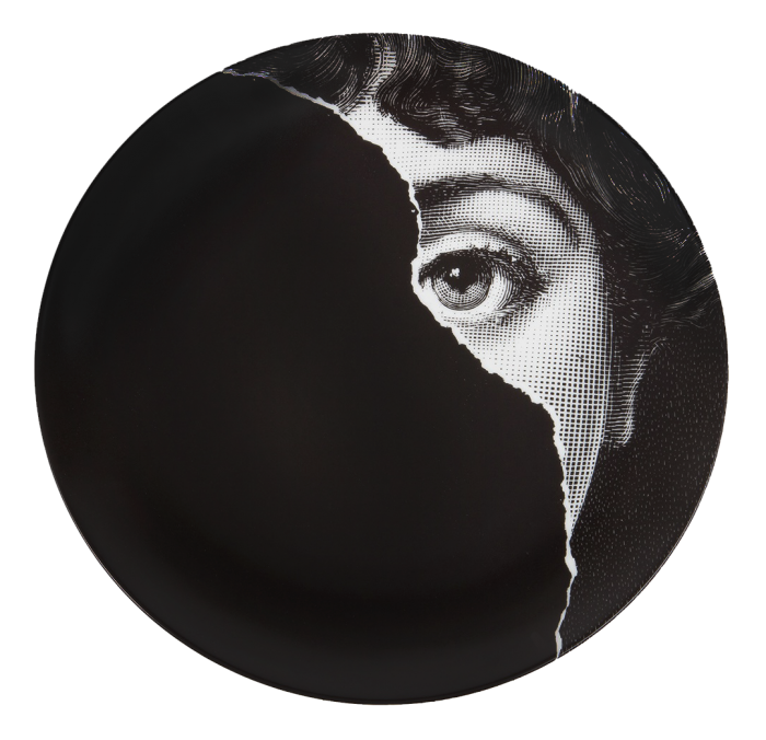 Декоративная тарелка Fornasetti 145 Черный Декоративная тарелка Fornasetti 145 Черный в Орле | Loft Concept