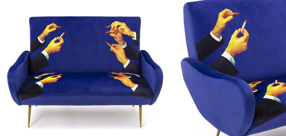 Диван Seletti Sofa Two Seater Lipsticks Диван Seletti Sofa Two Seater Lipsticks - Loft-Concept в Орле