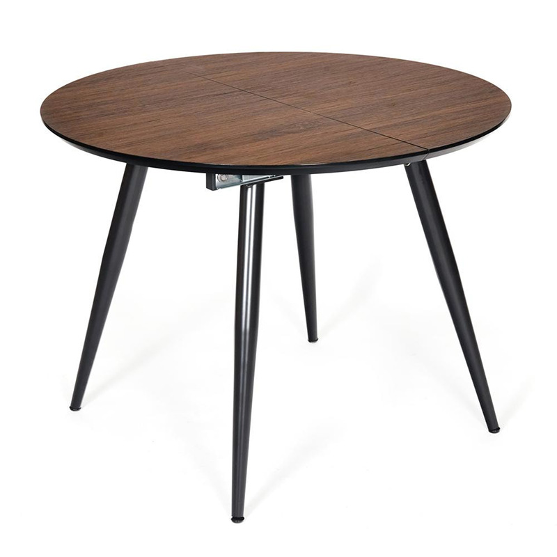 Стол раскладной Dark Walnut Грецкий орех Черный Стол раскладной Dark Walnut Грецкий орех Черный в Орле | Loft Concept