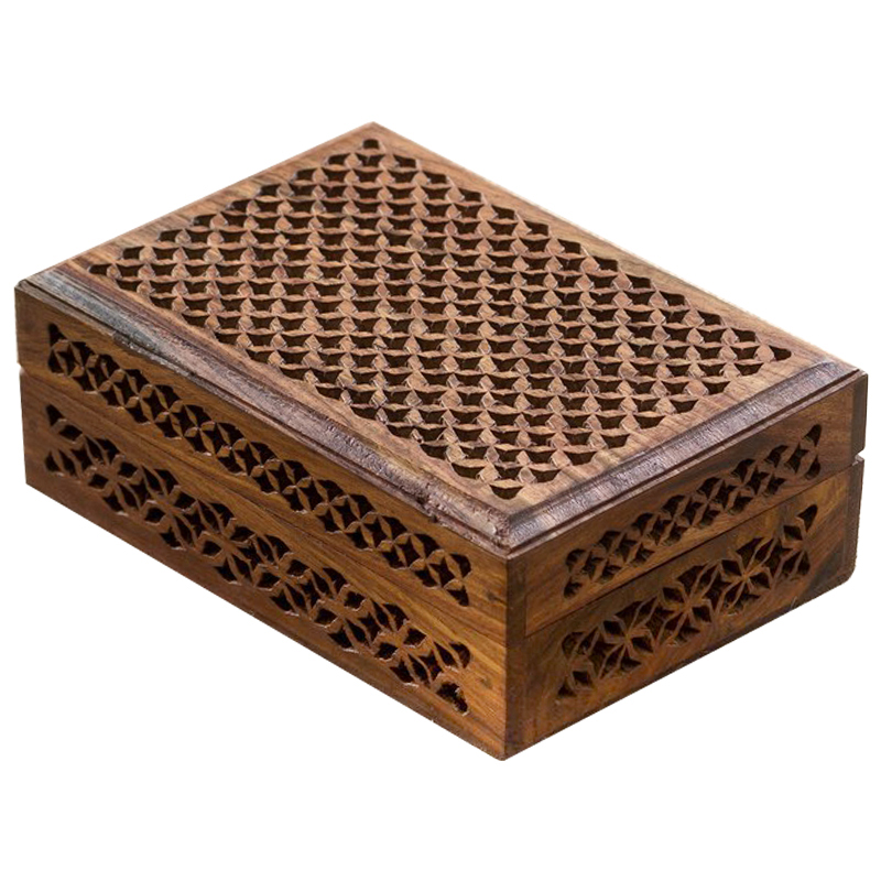 Шкатулка Yamini Indian Inlay Box Коричневый Шкатулка Yamini Indian Inlay Box Коричневый в Орле | Loft Concept
