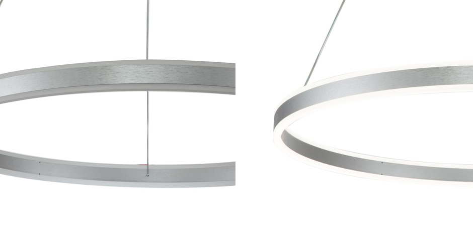 Подвесной светильник Neo Circles One Silver Подвесной светильник Neo Circles One Silver - Loft-Concept в Орле