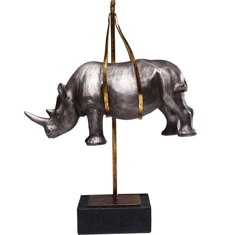 Статуэтка Hanged Rhino Сталь Статуэтка Hanged Rhino Сталь в Орле | Loft Concept