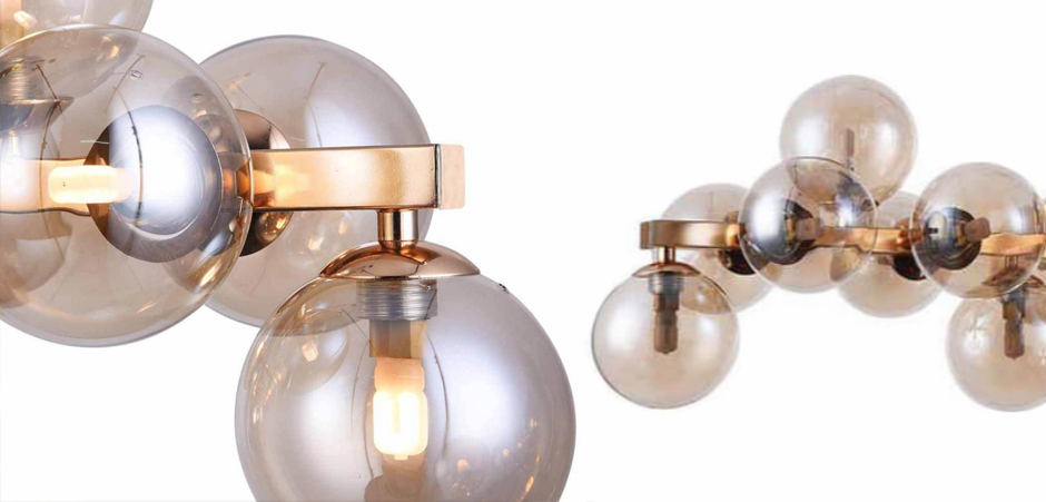 Люстра Berries Chandelier Rectangle Amber 120 Люстра Berries Chandelier Rectangle Amber 120 - Loft-Concept в Орле