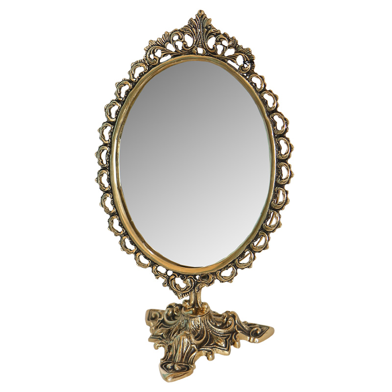Зеркало настольное в бронзовой раме Royal Bronze Mirrors  Бронза в Орле | Loft Concept 