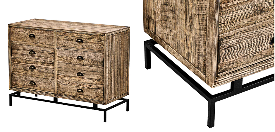 Комод деревянный в стиле Лофт Eligio Wood Commode Комод деревянный в стиле Лофт Eligio Wood Commode - Loft-Concept в Орле
