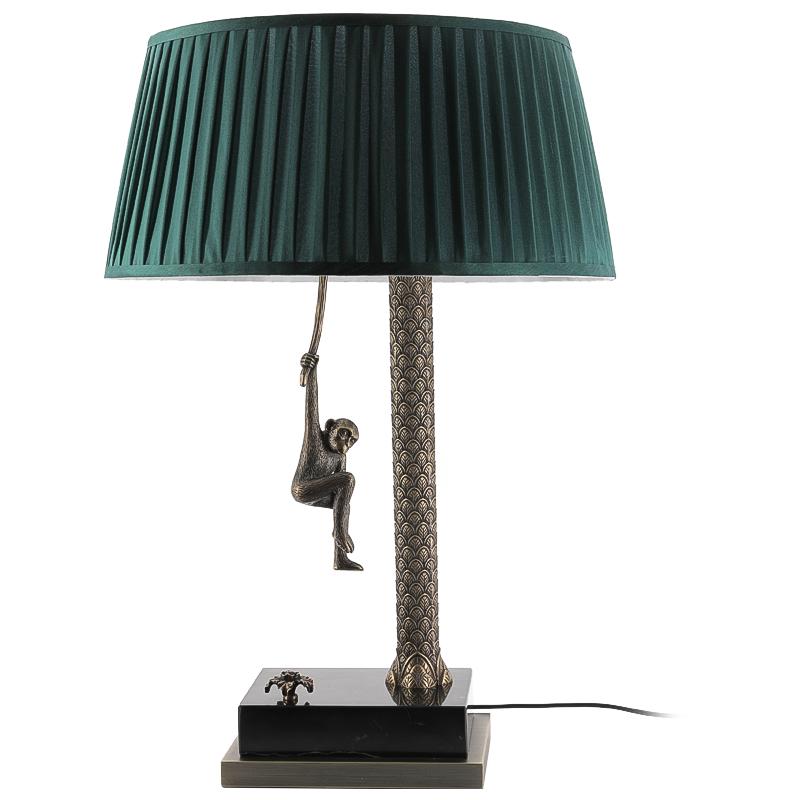 Настольная лампа Джунгли Table Lamp Jungle Emerald Латунь Античная полированная Черный Мрамор Nero Изумрудный Настольная лампа Джунгли Table Lamp Jungle Emerald Латунь Античная полированная Черный Мрамор Nero Изумрудный в Орле | Loft Concept