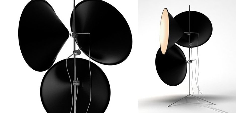 Торшер Tom Dixon Cone Black Торшер Tom Dixon Cone Black - Loft-Concept в Орле